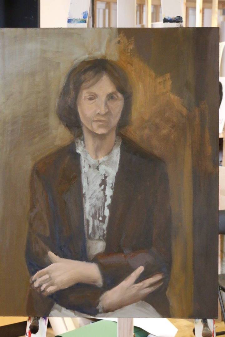 Traditsiooniline kaasaegne portree Eesti Kunstiakadeemias